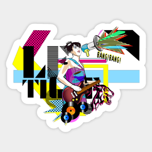 Le Tigre Sticker